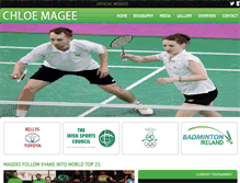 Tablet Screenshot of chloemagee.net